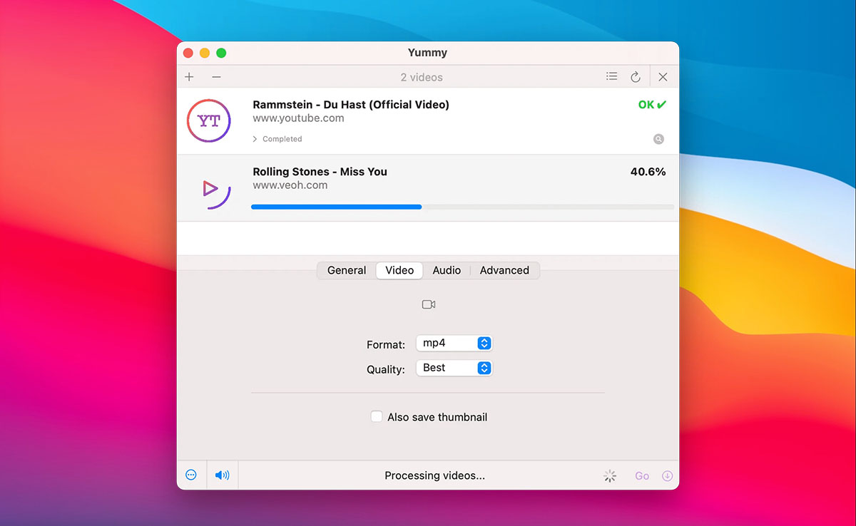 Yummy 3.5 for Mac|Mac版下载 | 视频下载工具