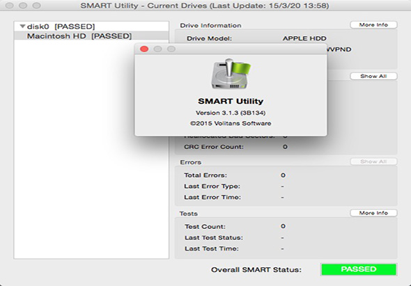  SMART Utility 3.2.7 for Mac|Mac版下载 | 磁盘检测工具
