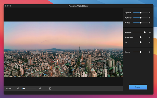 全景照片合成 1.5.1 for Mac|Mac版下载 | Panorama Photo Stitcher