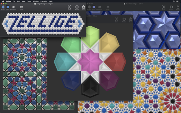 Zellige 2.8 for Mac|Mac版下载 | 艺术图形设计软件