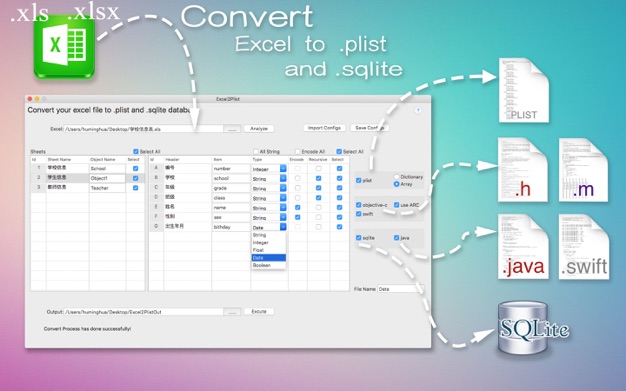 DataGenerator for Excel 3.2.0 for Mac|Mac版下载 | 将Excel数据转换成.plist
