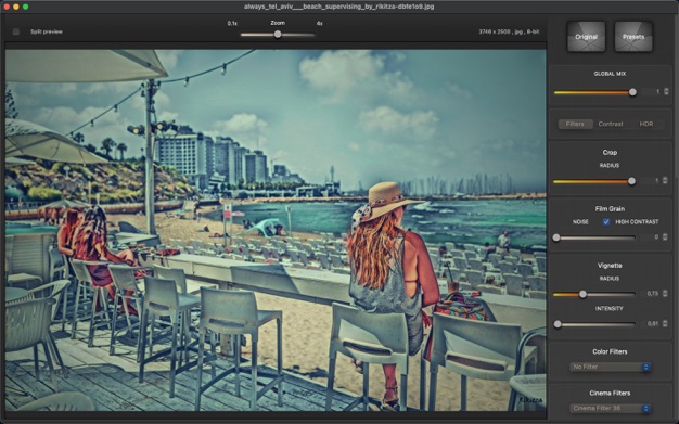 Cinematic Photo Effects 1.4 for Mac|Mac版下载 | 电影效果照片滤镜