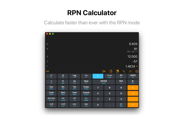 Calculator RPN 4.6.8 for Mac|Mac版下载 | 科学计算器