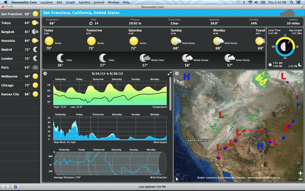 Seasonality Core 2.7.3 for Mac|Mac版下载 | 天气应用