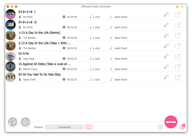 DRmare Audio Converter 2.6.0 for Mac|Mac版下载 | 将DRM音乐转成MP3