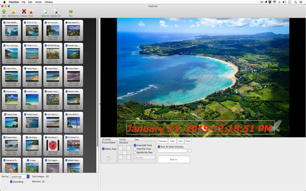 FotoTime 1.1 for Mac|Mac版下载 | 在照片上显示日期