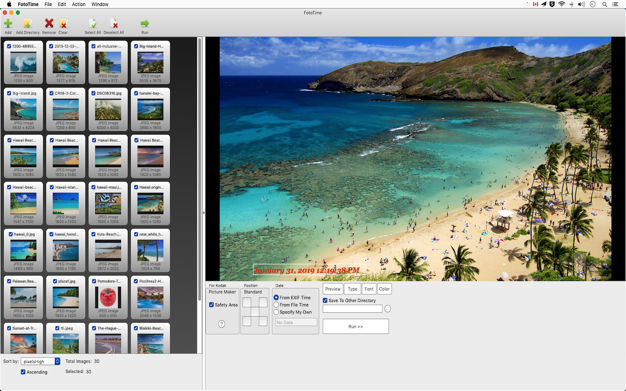 FotoTime 1.1 for Mac|Mac版下载 | 在照片上显示日期