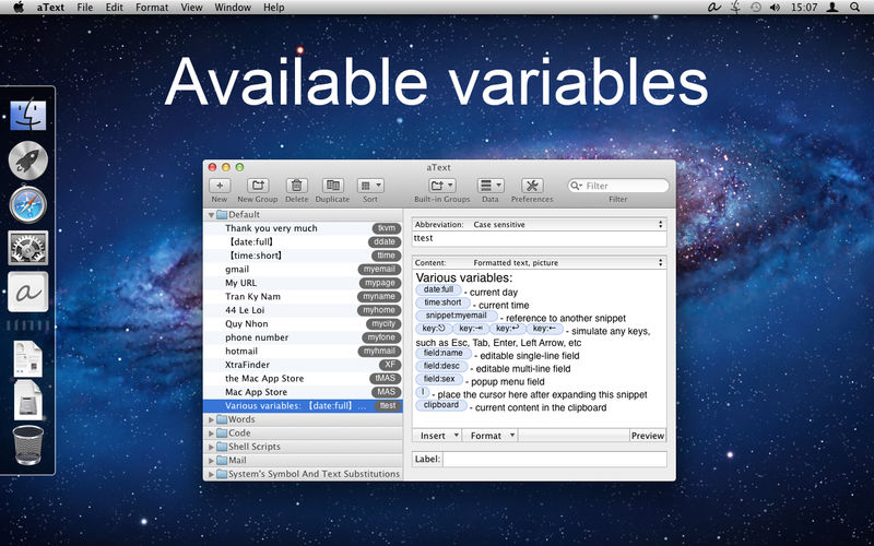 aText 2.40.5 for Mac|Mac版下载 | 输入增强工具