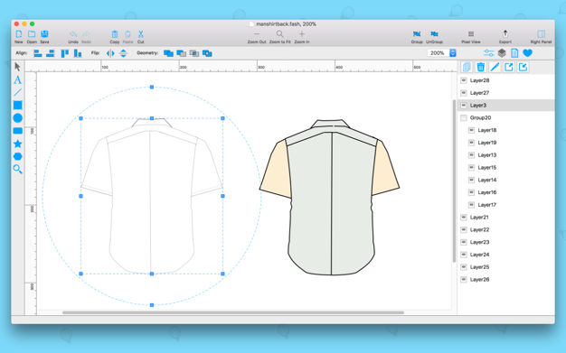 Fashion Art 1.3.5 for Mac|Mac版下载 | 服装设计软件