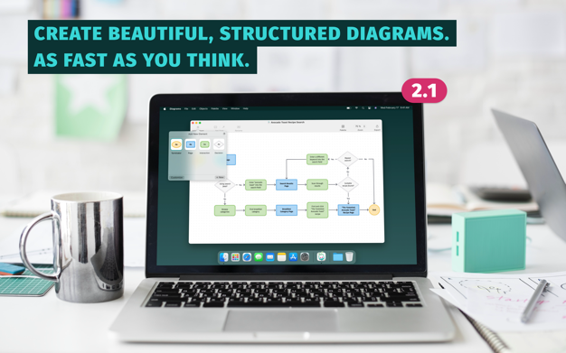 Diagrams 2.2.1 for Mac|Mac版下载 | 图表编辑器