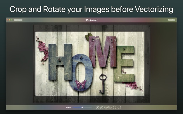 Vectorize! 1.1 for Mac|Mac版下载 | 将图像转换成矢量图形