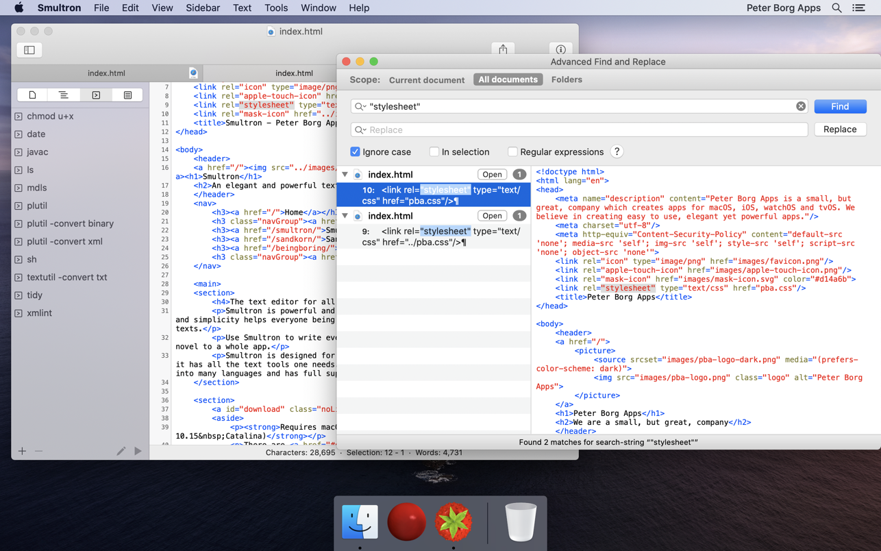 Smultron 12 12.5.3 for Mac|Mac版下载 | 文本编辑器