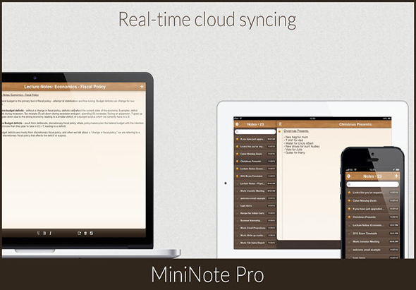 MiniNote Pro 5.91 for Mac|Mac版下载 | 笔记本