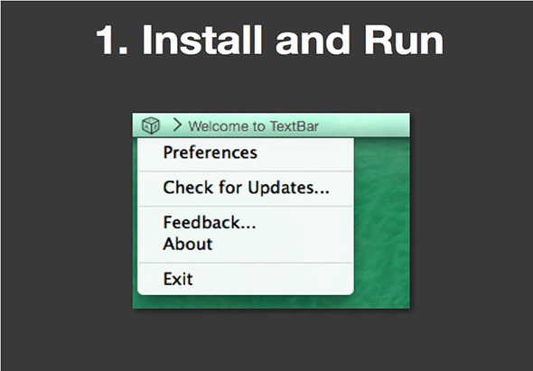 TextBar 3.5.6 for Mac|Mac版下载 | 显示自定义信息的菜单栏工具