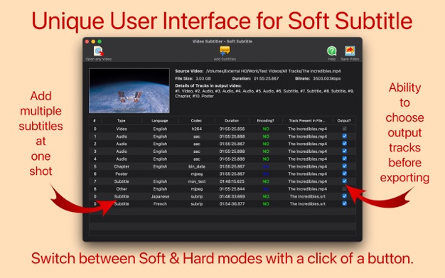 Video Subtitler 3.0 for Mac|Mac版下载 | 为视频添加字幕