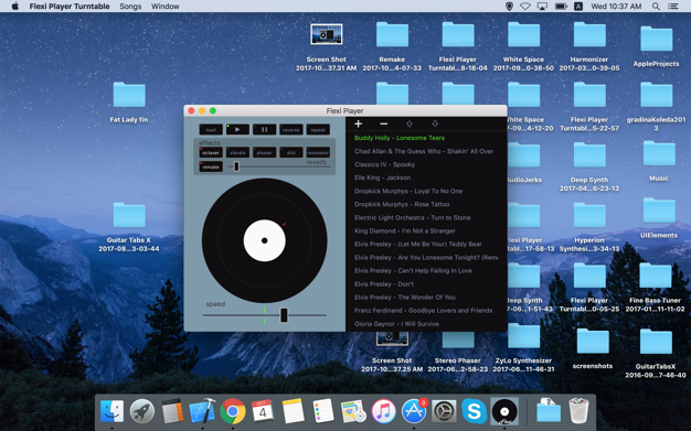 Flexi Player Turntable 1.4 for Mac|Mac版下载 | 音乐播放器
