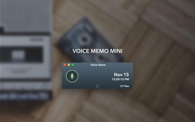 Voice Memo 2.3.1 for Mac|Mac版下载 | 语音备忘录