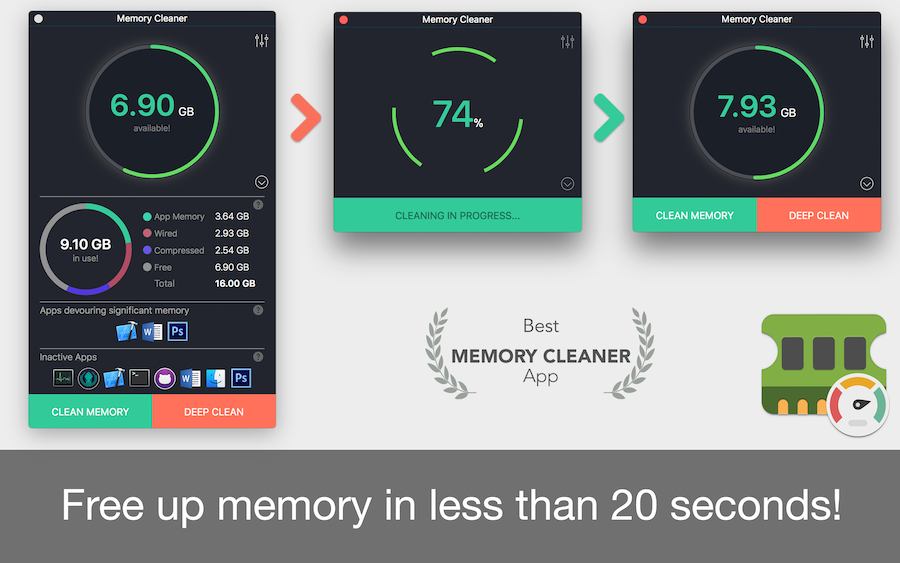 Memory Cleaner 1.5 for Mac|Mac版下载 | 内存清理工具