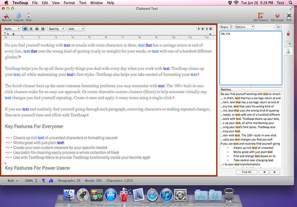 TextSoap 8.6.3 for Mac|Mac版下载 | 快速清除文本格式