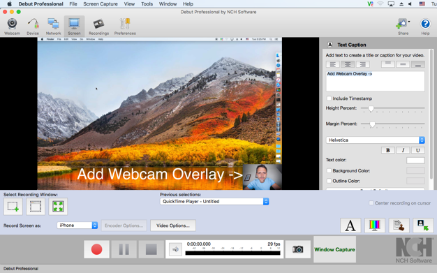 Debut Professional 7.62 for Mac|Mac版下载 | 视频录制软件