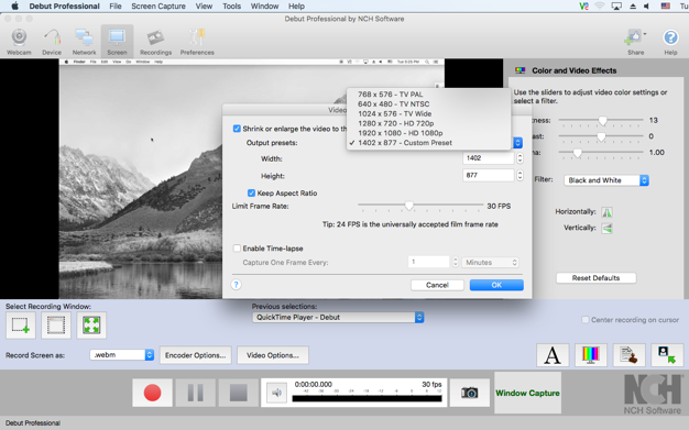 Debut Professional 7.62 for Mac|Mac版下载 | 视频录制软件