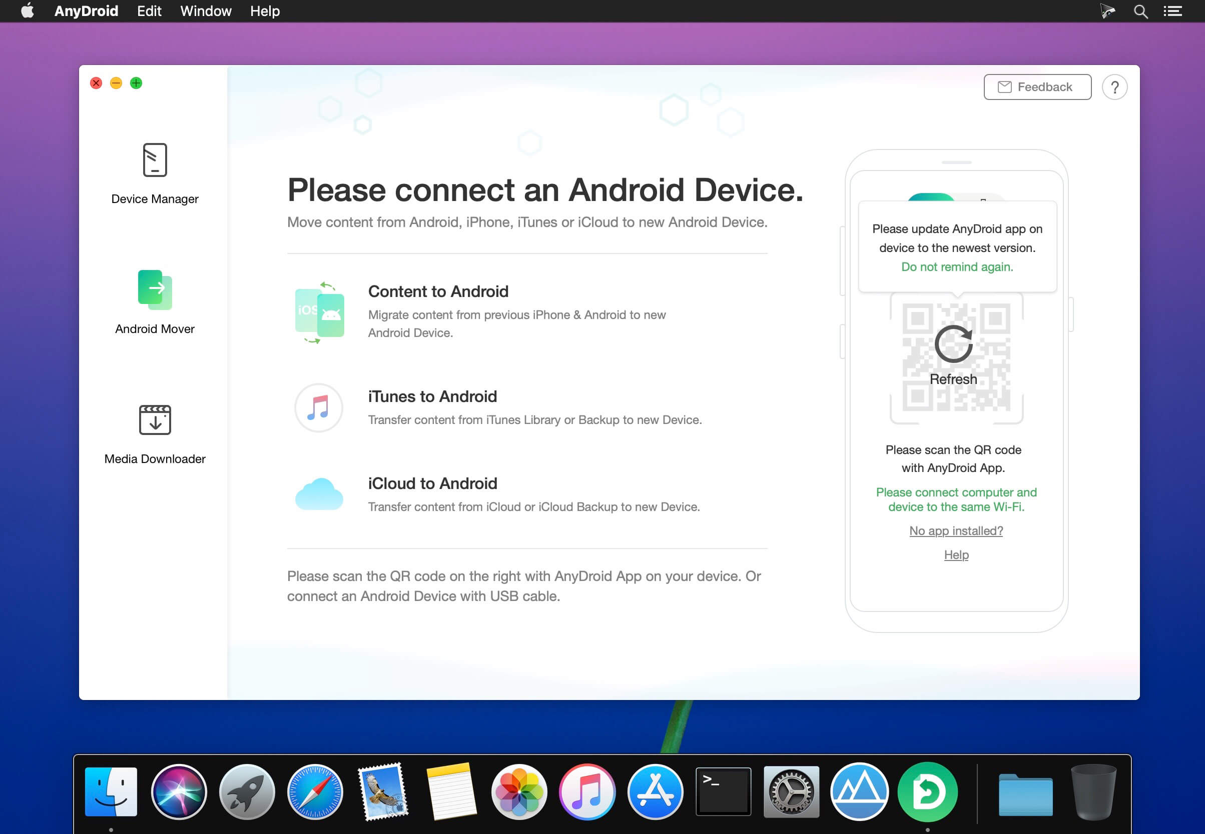 AnyDroid 7.5 for Mac|Mac版下载 | 安卓手机助手