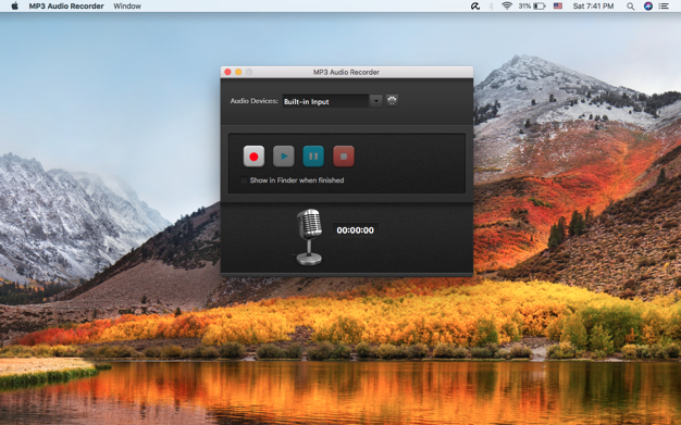 MP3 Audio Recorder 3.1.0 for Mac|Mac版下载 | 录音工具