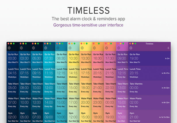 Timeless 1.93 for Mac|Mac版下载 | 闹钟及提醒