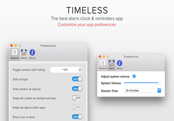 Timeless 1.93 for Mac|Mac版下载 | 闹钟及提醒