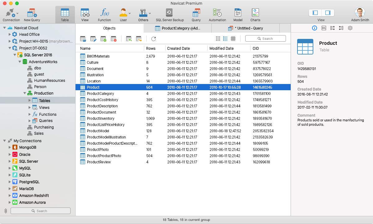 Navicat Premium 15 15.0.30 for Mac|Mac版下载 | 数据库管理工具