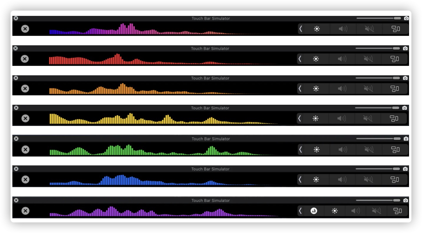 AVTouchBar 3.0.7 for Mac|Mac版下载 | 触控栏的音频可视化器