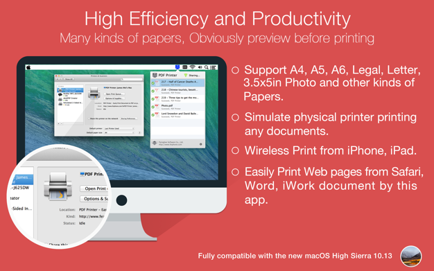 PDF Printe鈥猺 3.3.3 for Mac|Mac版下载 | 将任何格式的文档转换为PDF