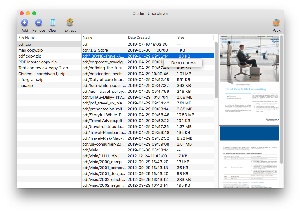 Cisdem Unarchiver 3.1.0 for Mac|Mac版下载 | 压缩解压工具