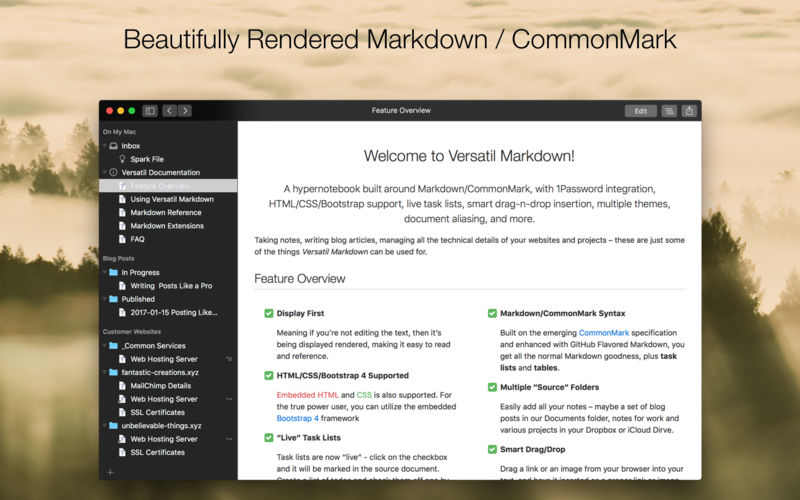 Versatil Markdown 2.1.4 for Mac|Mac版下载 | Markdown文本编辑器