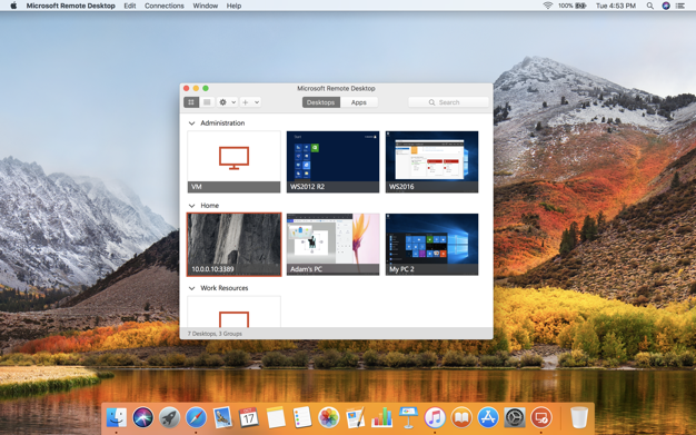 Microsoft Remote Desktop 10.6.8 for Mac|Mac版下载 | 远程桌面