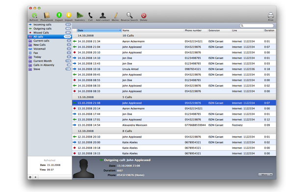 Dial!List 1.9.3 for Mac|Mac版下载 | FRITZ！Box 语音电话软件