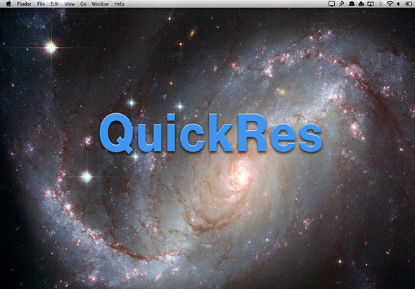 QuickRes 4.8 for Mac|Mac版下载 | 快速切换分辨率