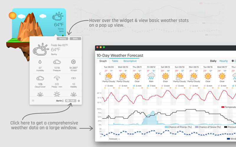 3DWeather 3.8 for Mac|Mac版下载 | 天气应用