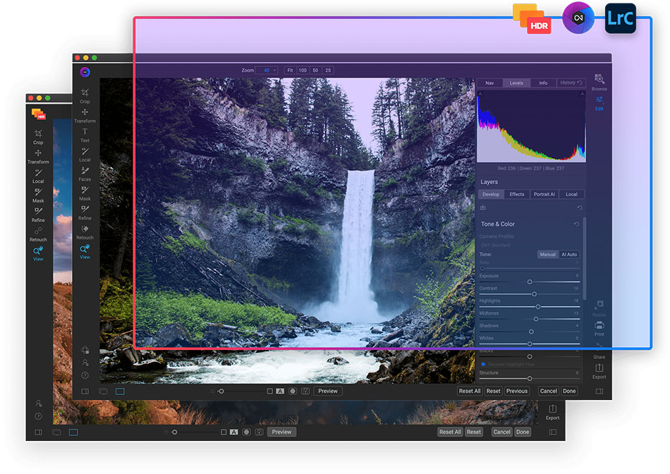 ON1 HDR 2021 15.5.0 for Mac|Mac版下载 | HDR照片编辑软件