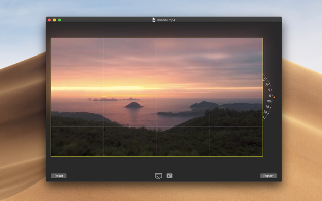 Perfect Horizon 1.2 for Mac|Mac版下载 | 调整视频角度