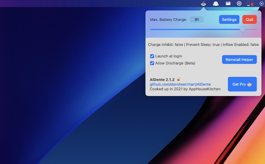 AlDente 2.2 for Mac|Mac版下载 | 电池优化管理工具