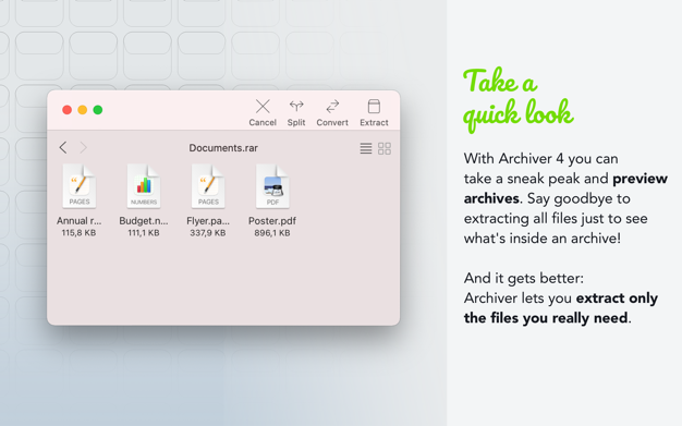 Archiver 鈥? 4.0.0 for Mac|Mac版下载 | 压缩解压工具