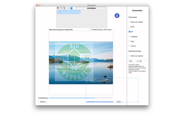 WaterMark鈥?鈥 3.00 for Mac|Mac版下载 | 批量添加图像水印