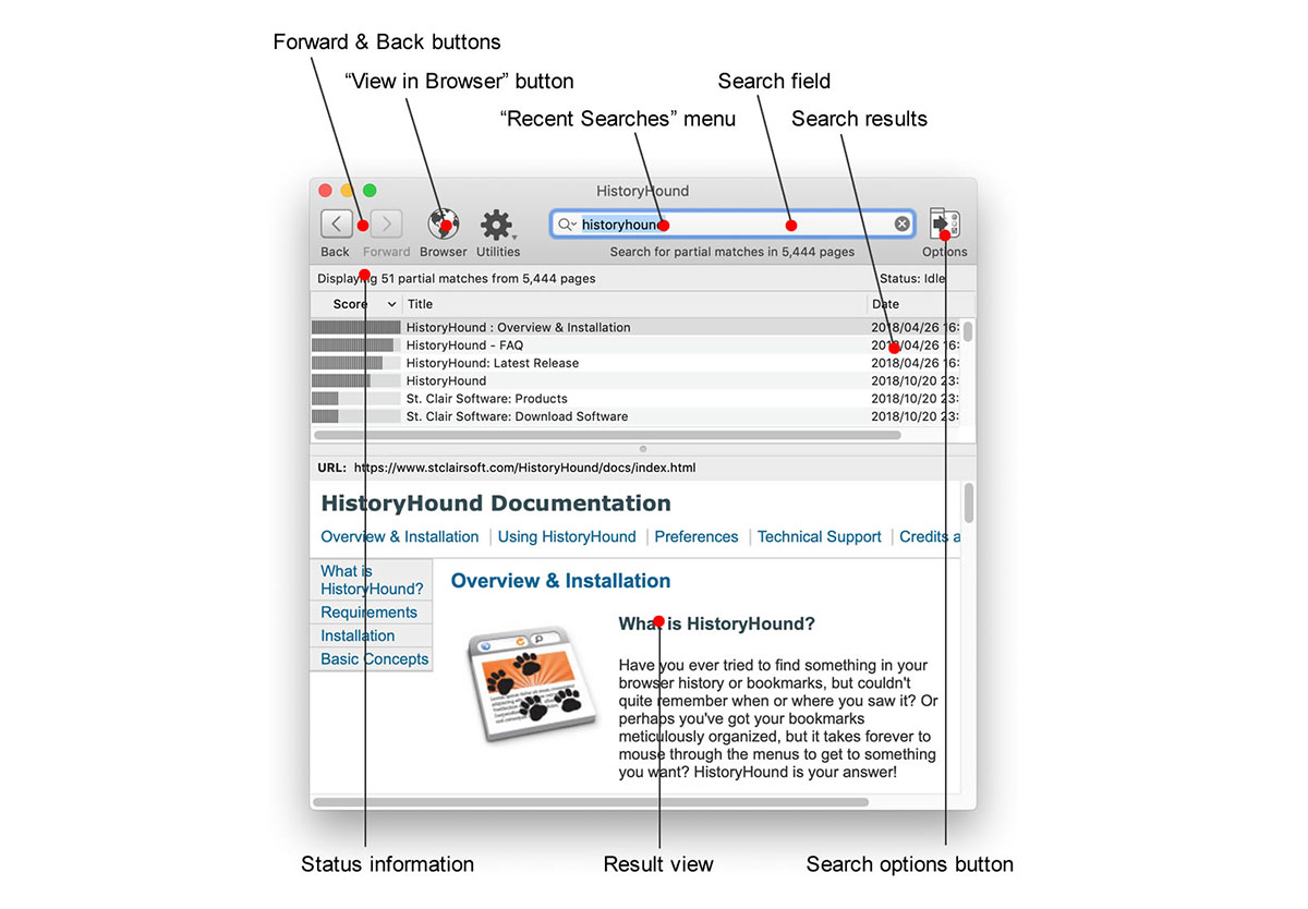 HistoryHound 2.3.2 for Mac|Mac版下载 | 历史记录搜索