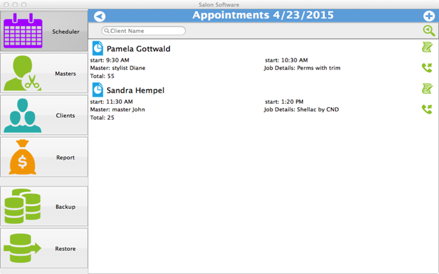 Salon Softwar鈥猠 3.1 for Mac|Mac版下载 | 沙龙管理软件
