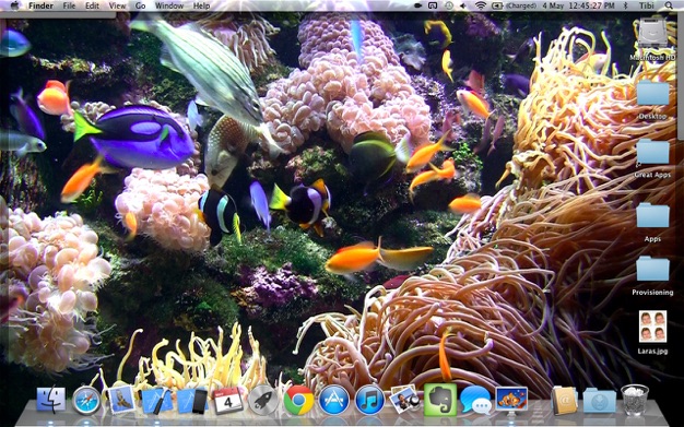 Desktop Aquarium Wallpaper鈥猻鈥 2.0.2 for Mac|Mac版下载 | 桌面水族馆动态壁纸