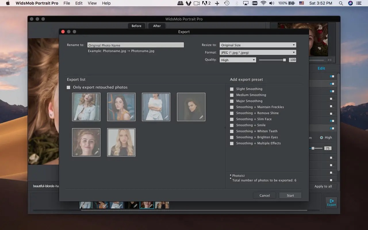 WidsMob Portrait Pro 2.4 for Mac|Mac版下载 | 摄影修图磨皮