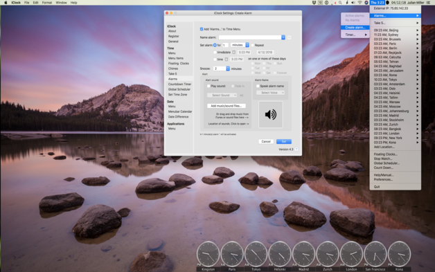 iClock 5.8.7 for Mac|Mac版下载 | 时钟、日历、闹钟