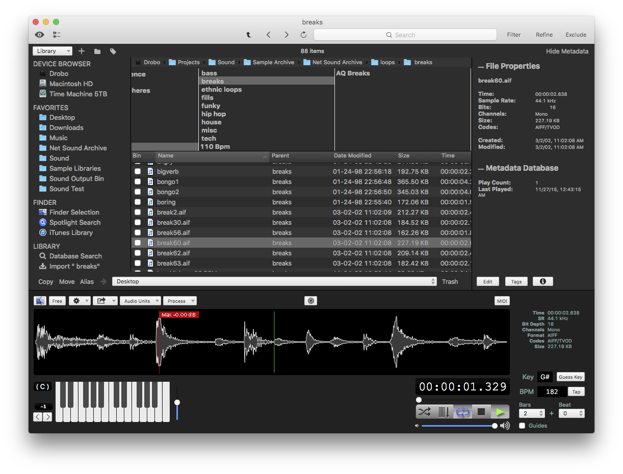 AudioFinder 6.0.6 for Mac|Mac版下载 | 音频管理软件