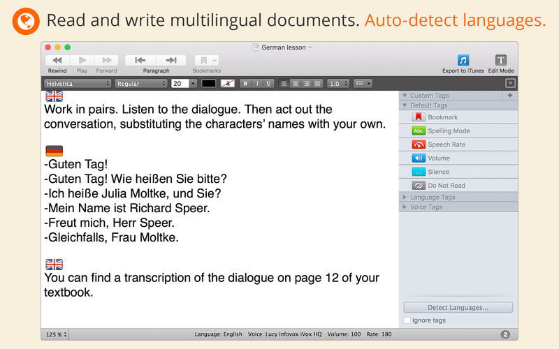 GhostReader Plus 2.4.0 for Mac|Mac版下载 | 文字语音转换阅读工具